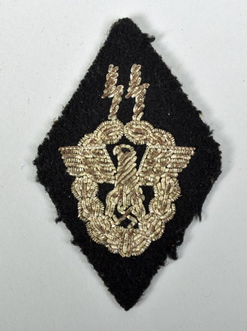 GERMAN WWII REICH CENTRAL SECURITY OFFICE ARM PATCH.