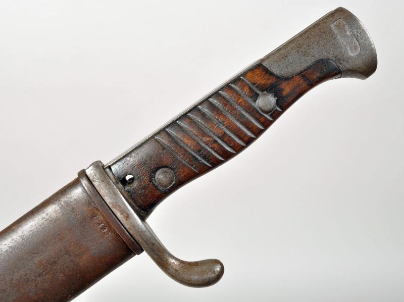 GERMAN WWI 98/05 SAW BACK BAYONET.