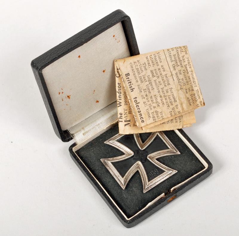 GERMAN WWII IRON CROSS 1ST CLASS.