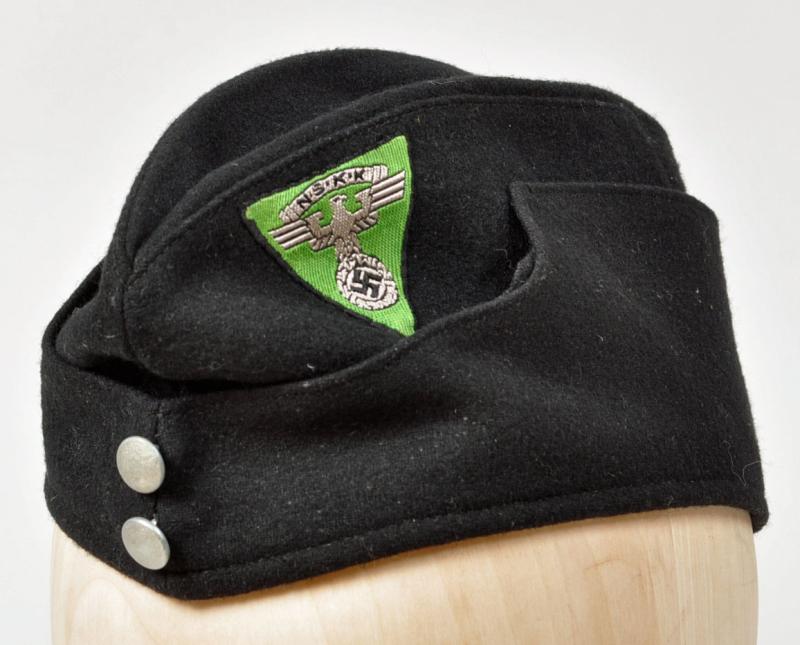 GERMAN WWII NSKK OVERSEAS CAP.