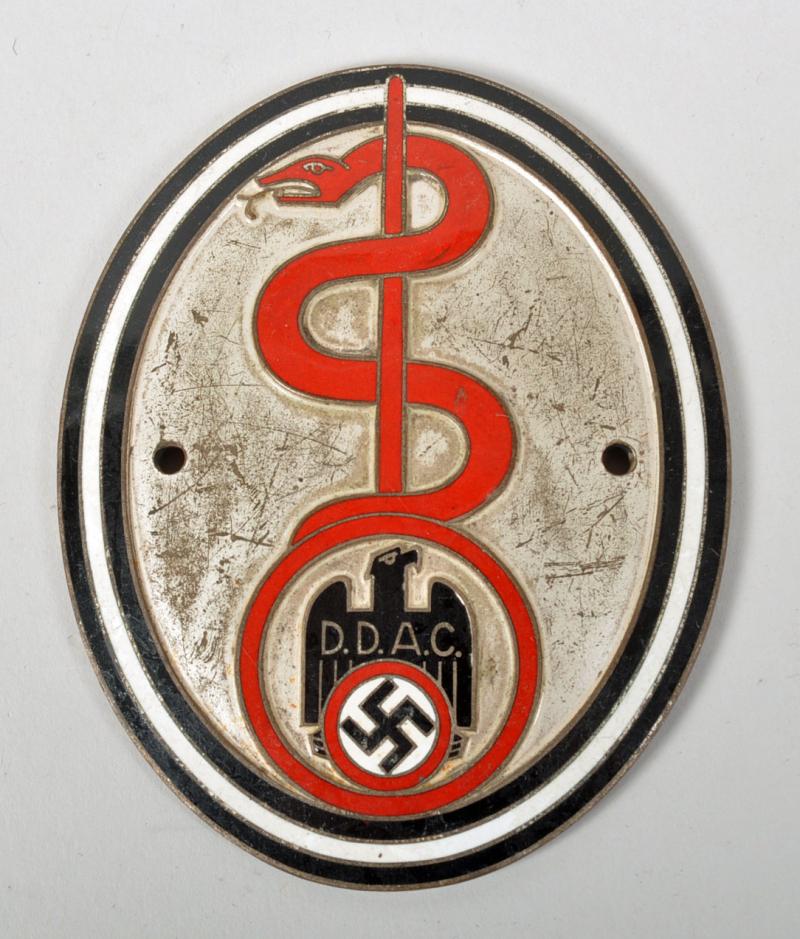 GERMAN WWII DDAC MEDICAL DOCTORS BADGE.