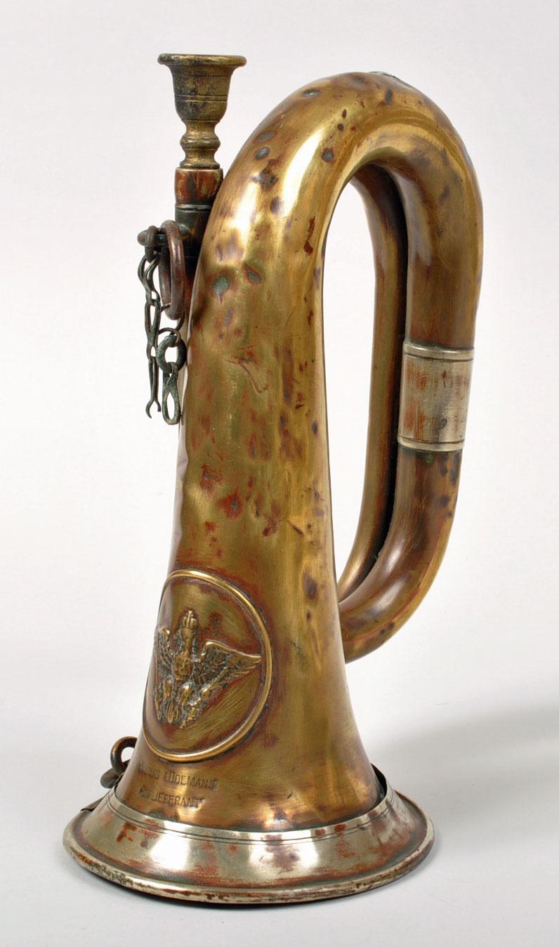 GERMAN WWI PRUSSIAN INFANTRY BUGLE.