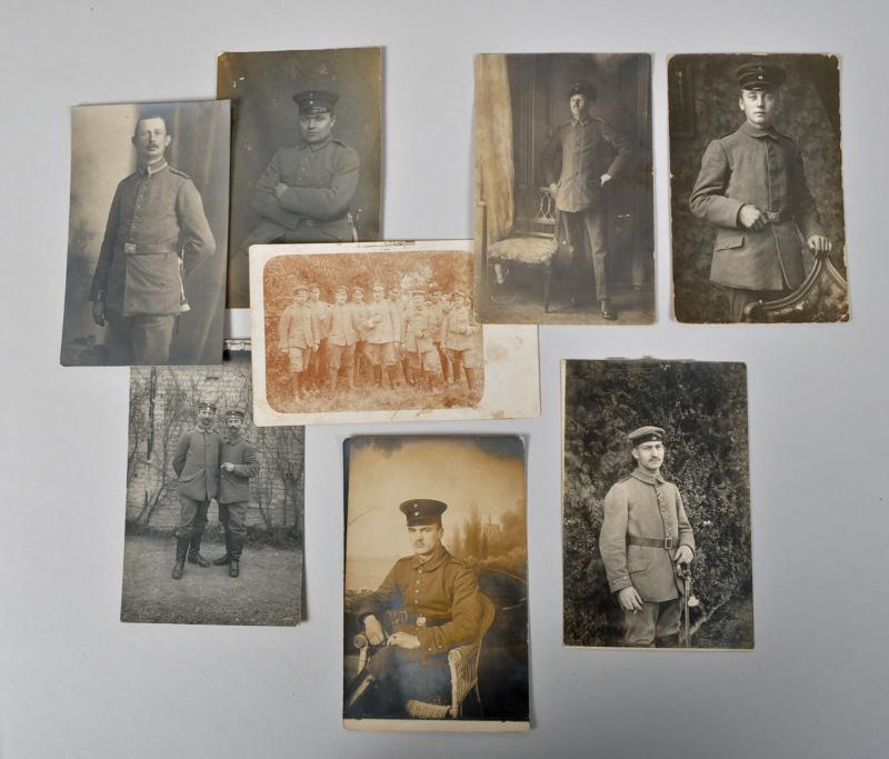 GERMAN WWI 8 IMPERIAL PHOTOGRAPHS.