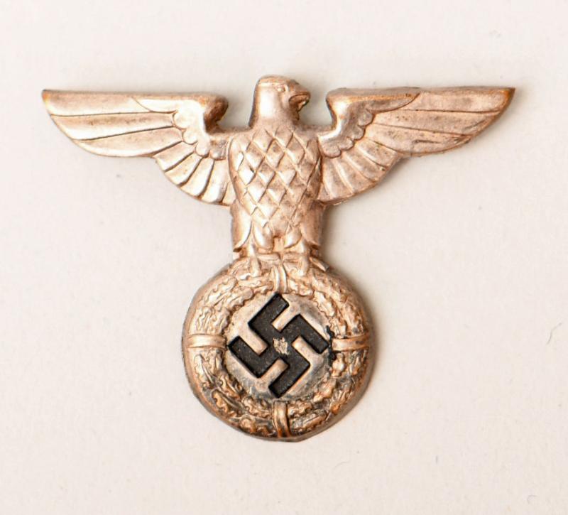 GERMAN WWII M.29 KEPI OR SS VISOR CAP EAGLE.