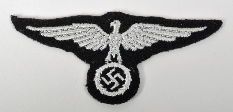 GERMAN WWII WAFFEN SS FIRST PATTERN EAGLEARM EAGLE.
