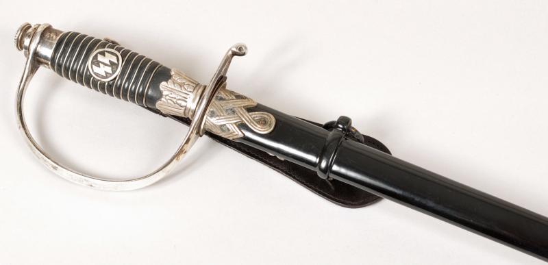 GERMAN WWII ALLGEMEINE SS OFFICERS SWORD.