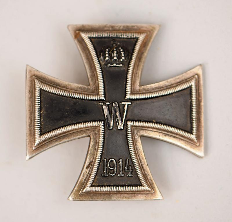 GERMAN WWI IRON CROSS 1ST CLASS.