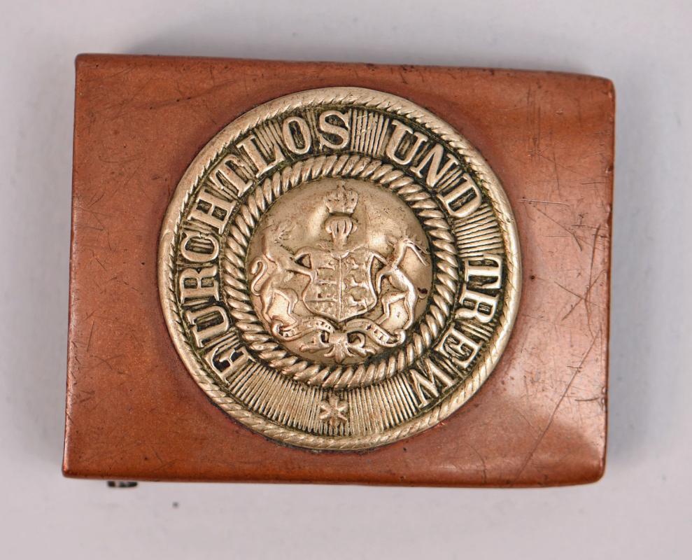 GERMAN WWI WURTTENBERG ENLISTED RANKS BELT BUCKLE.