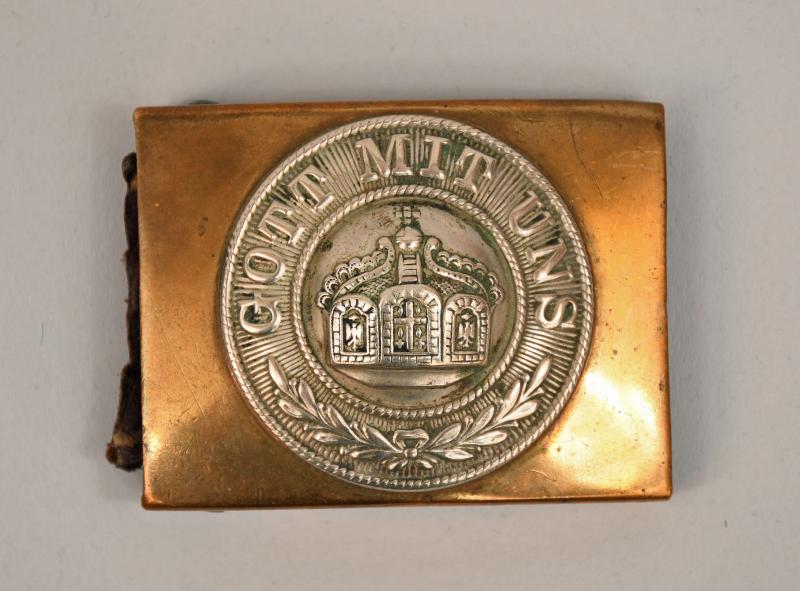GERMAN WWI IMPERIAL GERMAN SEE BATTALION OR COLONIAL BELT BUCKLE.