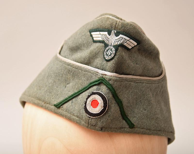 GERMAN WWII ARMY ADMINISTRATION OFFICERS OVERSEAS CAP.
