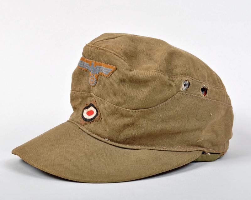 GERMAN THIRD REICH AFRIKAKORPS 2ND PATTERN CAP.