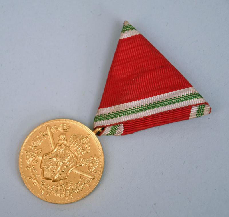 BULGARIAN WWI SERVICE MEDAL.