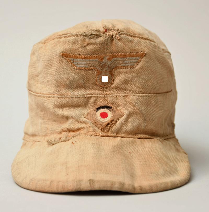 GERMAN WWII DAK M40 FIELD CAP.