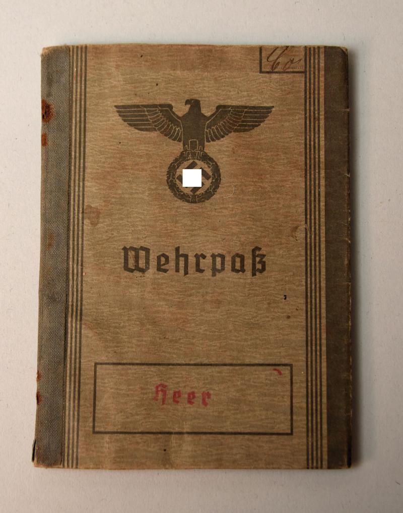 GERMAN WWII ARMY WEHRPASS.