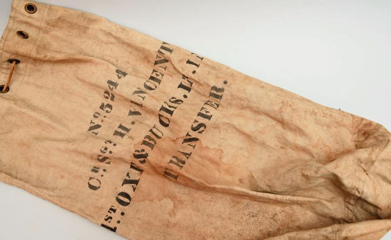 BRITISH WWI KIT BAG.
