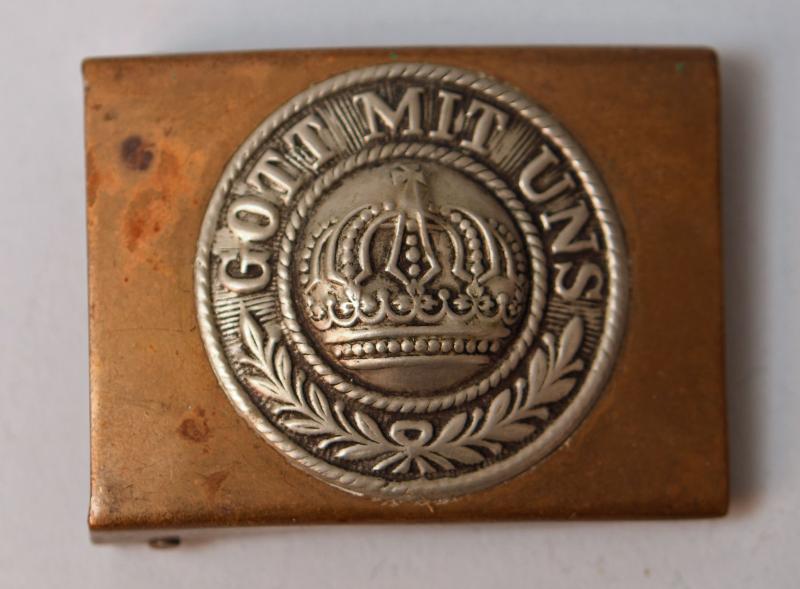 GERMAN WWI PRUSSIAN ENLISTED MANS BELT BUCKLE.