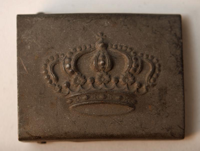 GERMAN WWI HESSIAN BELT BUCKLE.