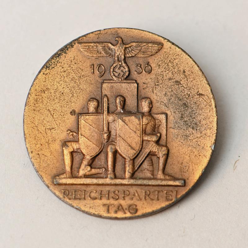 GERMAN WWII REICH PARTY DAY 1936 TINNY.