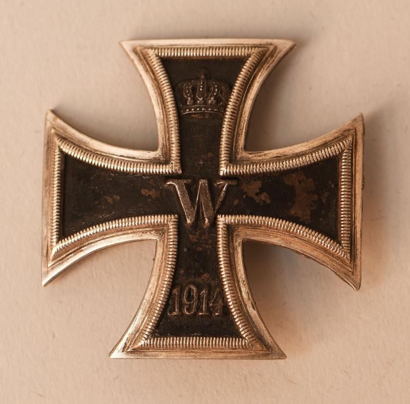 GERMAN WWI IRON CROSS 1st CLASS RARE VARIANT.