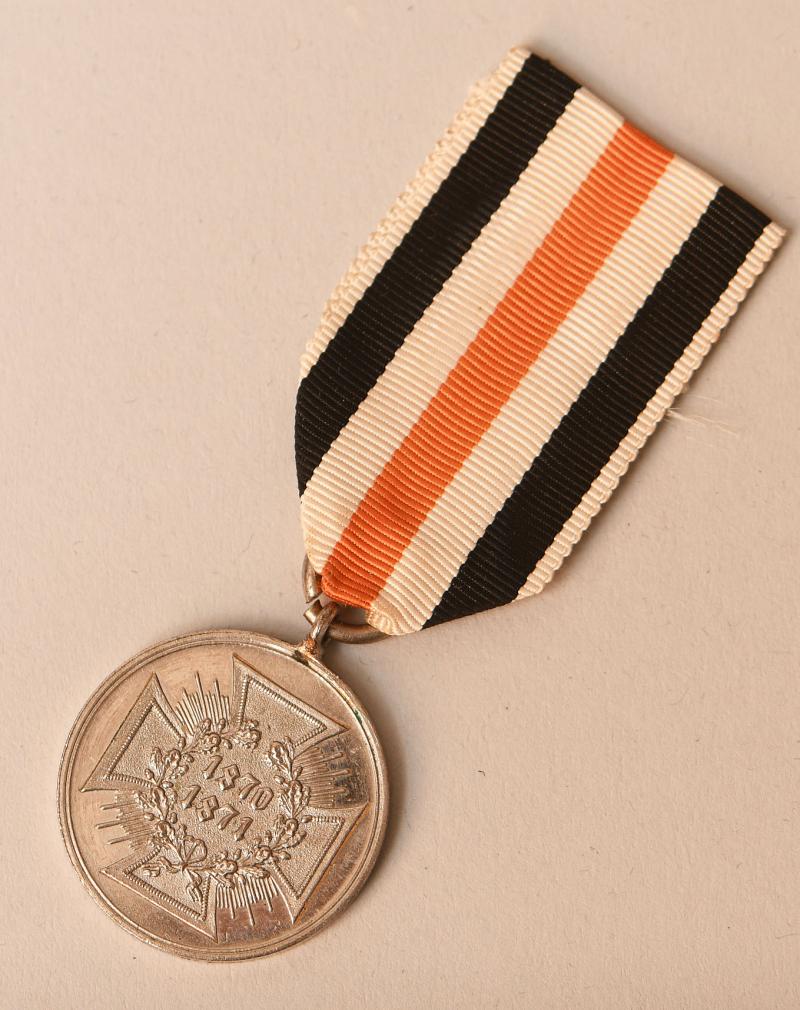 GERMAN WAR OF 1870 NON COMBATANTS MEDAL.