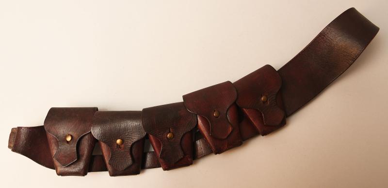 BRITISH WWI AMMUNITION BANDOLIER.