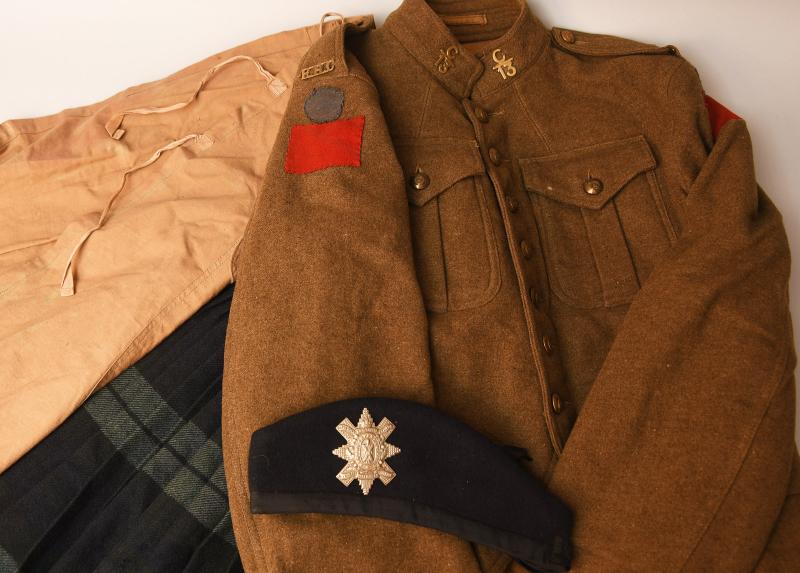 CANADIAN WWI ROYAL HIGHLANDERS OF CANADA UNIFORM. A