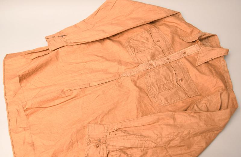 GERMAN WWII LUFTWAFFE TROPICAL SHIRT.