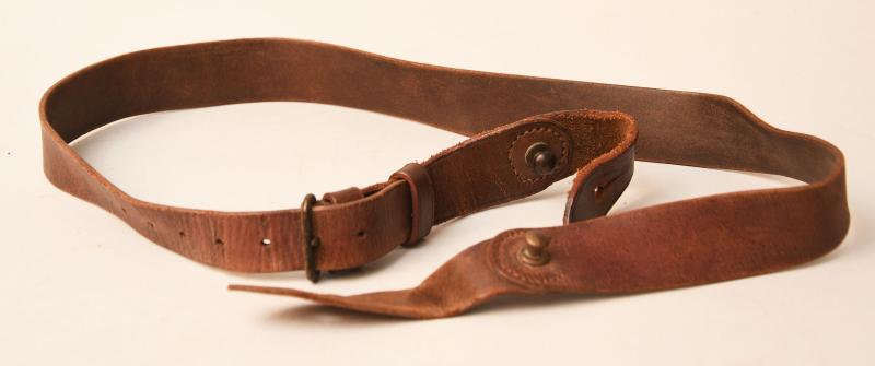 BRITISH WWII OFFICERS SAM BROWN CROSS STRAP.