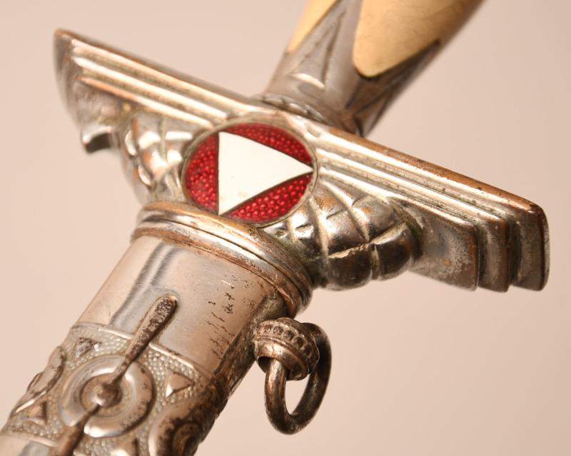 AUSTRIAN WWII 1935 AIR FORCE OFFICERS DAGGER.