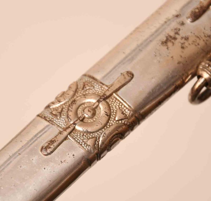 AUSTRIAN WWII 1935 AIR FORCE OFFICERS DAGGER.