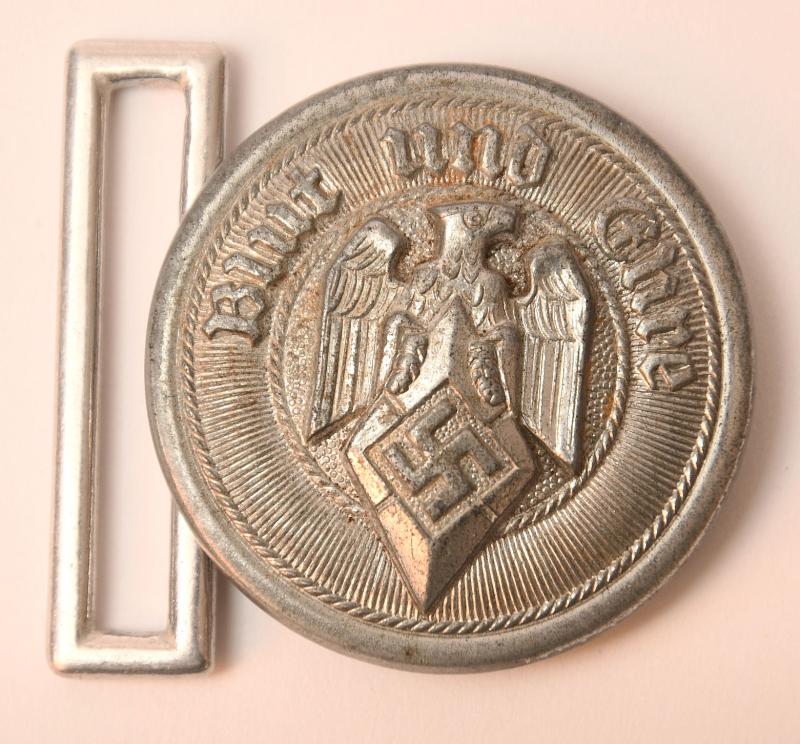 GERMAN WWII HITLER YOUTH LEADERS BELT BUCKLE.