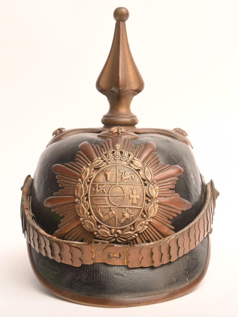 GERMAN WWI MECKLENBURG REGT 89 PICKELHAUBE.