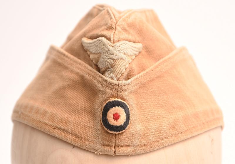 GERMAN WWII LUFTWAFFE TROPICAL OVERSEAS CAP.