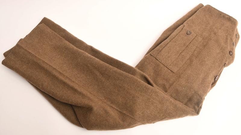 BRITISH WWII BATTLEDRESS TROUSERS.