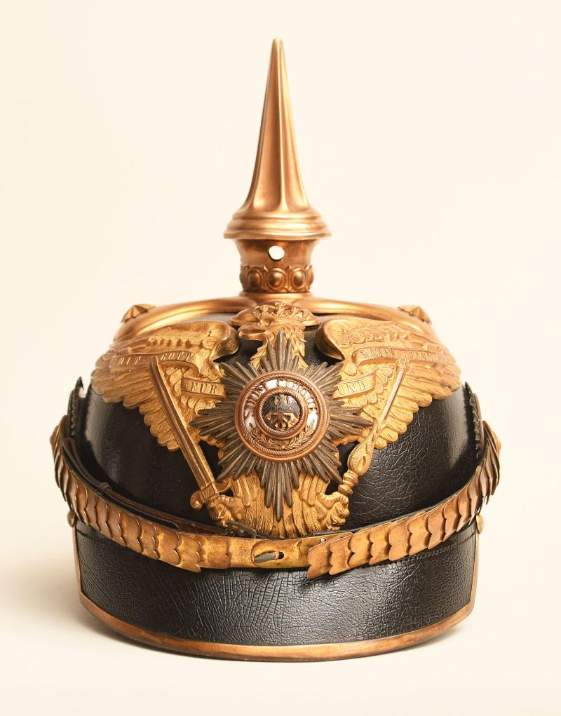 GERMAN WWI PRUSSIAN GENERALS PICKLEHAUBE.