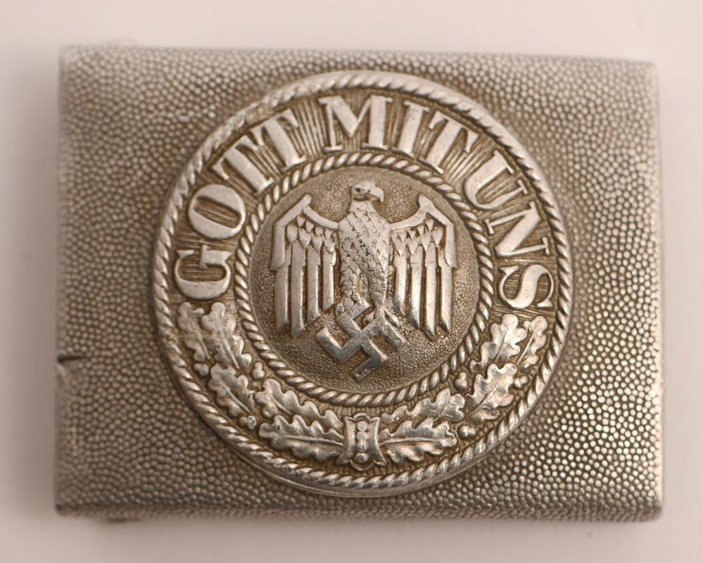 GERMAN WWII ARMY MANS BUCKLE.