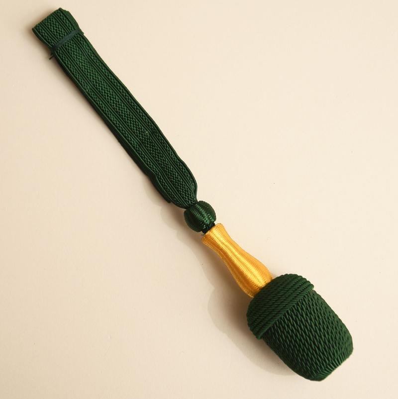 GERMAN WWII ROMAN NUMERAL VI COMPANY KNOT RELATING TO BATTALION STYLE NUMBER 3.