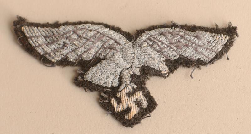 GERMAN WWII LUFTWAFFE OFFICERS CAP EAGLE.