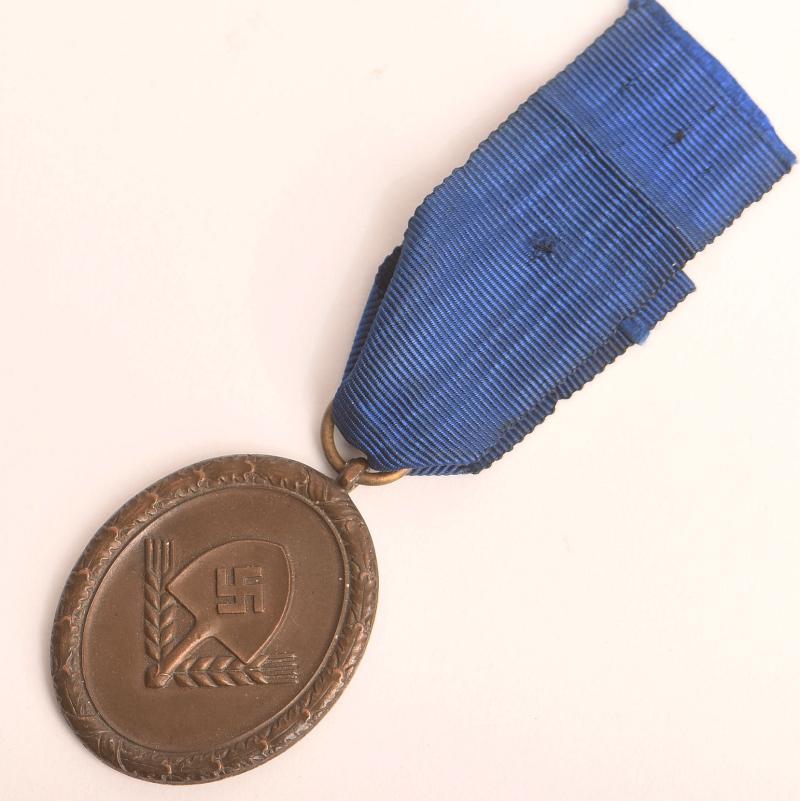 GERMAN WWII RAD LONG SERVICE MEDAL IN BRONZE.