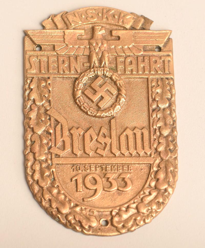 GERMAN WWII NSKK EASTERN DRIVE, BRESLAU 1933.