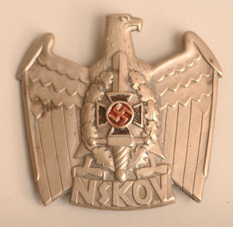 GERMAN WWII NSKOV CAP EAGLE.