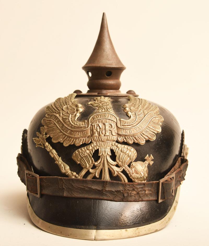 IMPERIAL GERMAN PIONEER BATTALION 24 PICKELHAUBE.