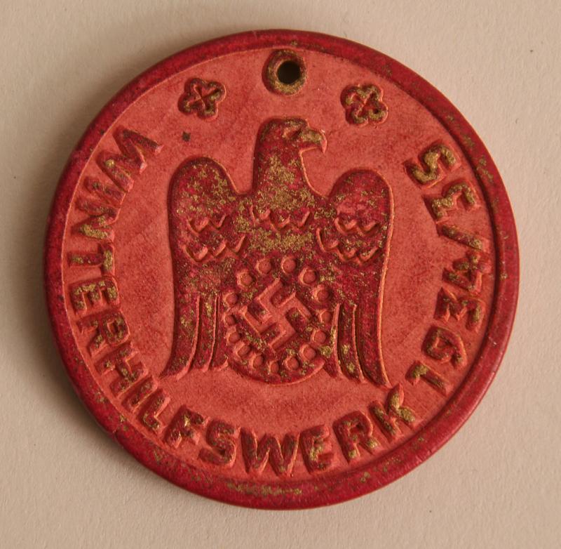 GERMAN WWII WINTER HELP  WORK DISC.