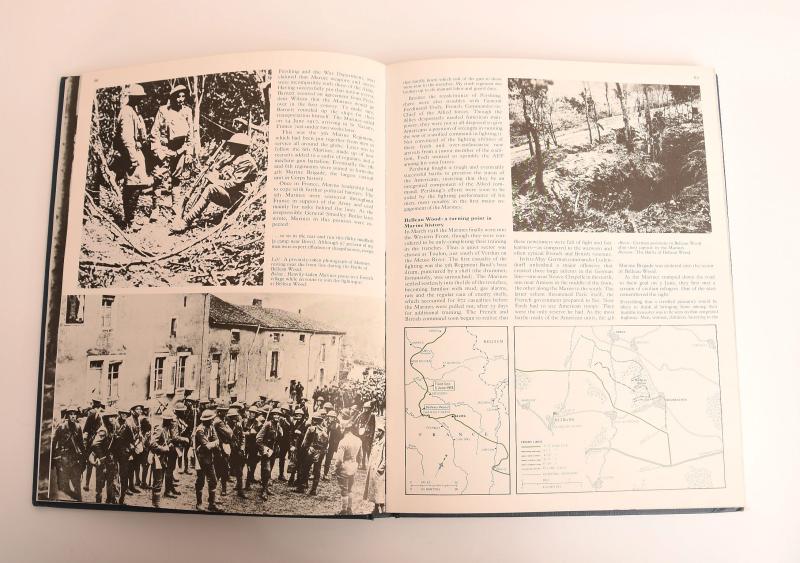 U.S.WWII HISTORY OF THE US MARINES BY JACK MURPHY.