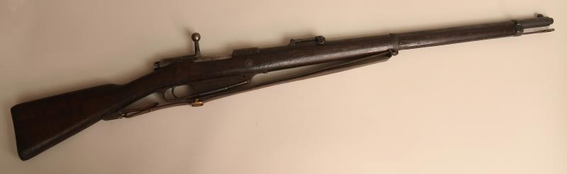 GERMAN WWI MAUSER GEW88 BOLT ACTION RIFLE, DE-ACTIVATED.