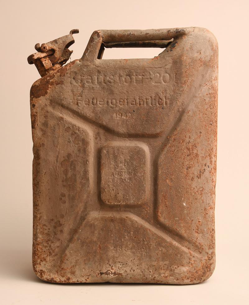 Regimentals | GERMAN WWII PETROL (JERRY) CAN.