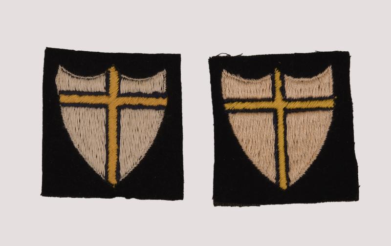 BRITISH WWII 8TH ARMY FORMATION SIGNS.
