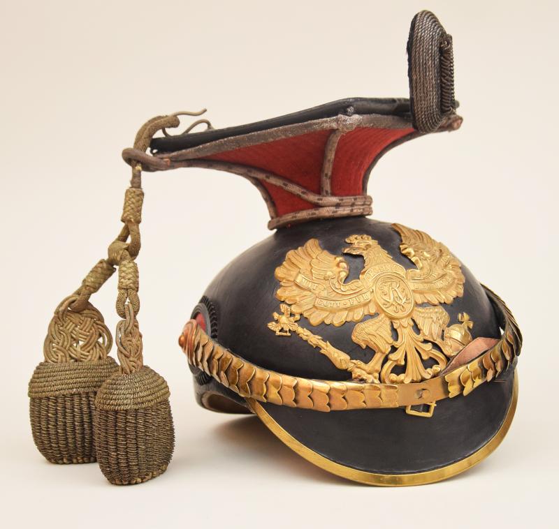GERMAN WWI PRUSSIAN’S OFFICERS SECOND ULHAN REGIMENT HELMET