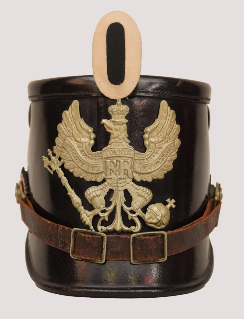 GERMAN WWI AIRSHIP BATTALION ENLISTED MAN’S SHAKO.