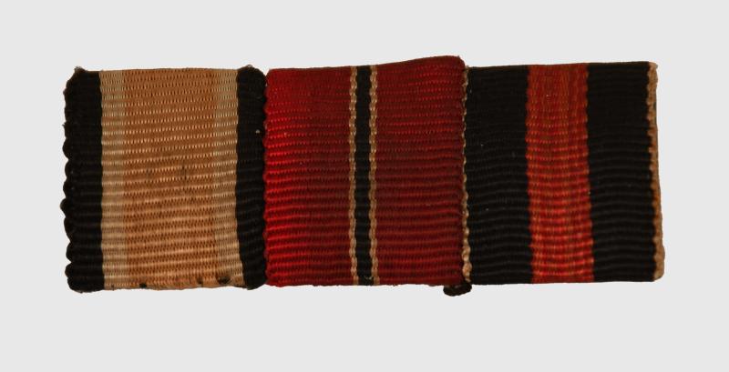 GERMAN WWII MEDAL RIBBON BAR.